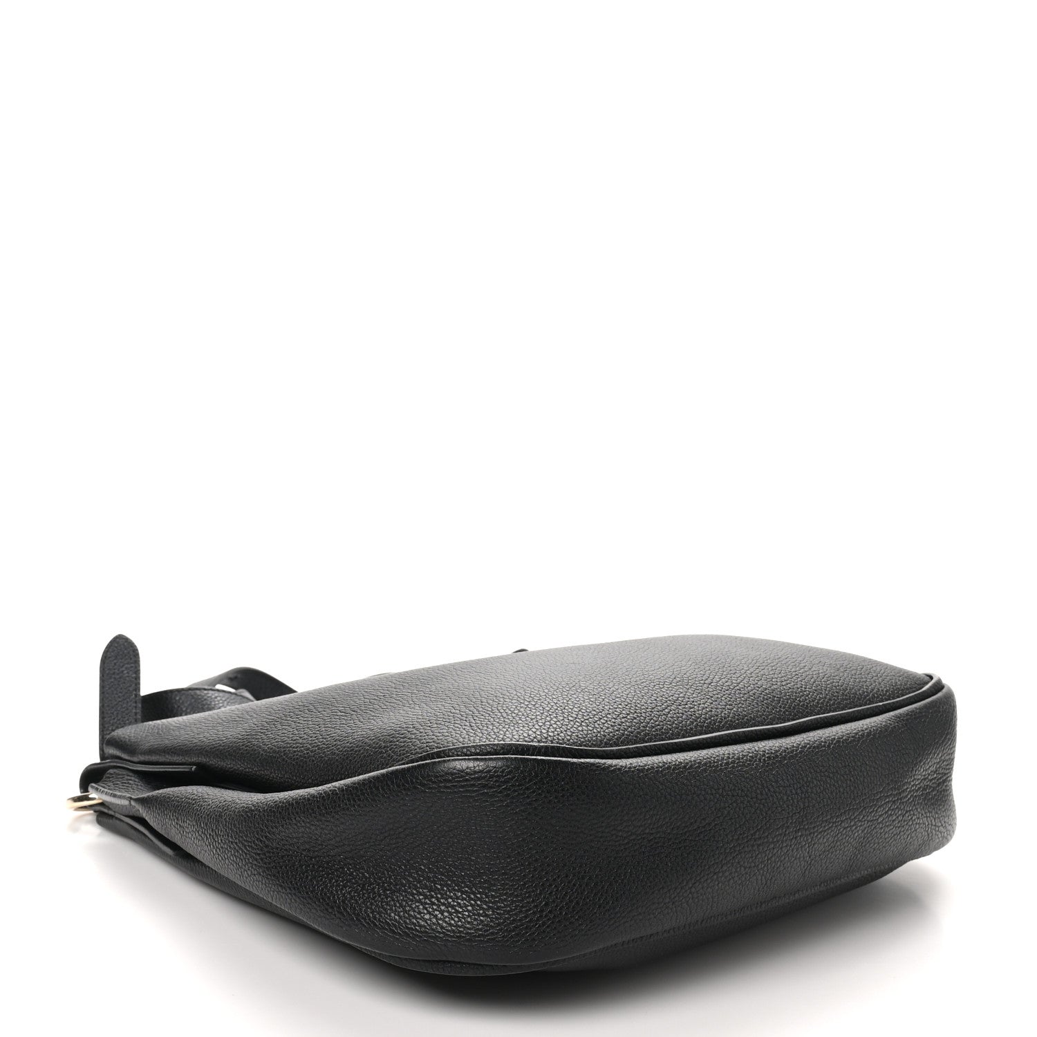 Salvatore Ferragamo Calfskin Reverse Hobo Black 4 of 10