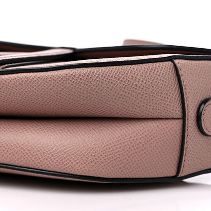 Christian Dior Grained Calfskin Saddle Bag With Strap Blush 9 of 9