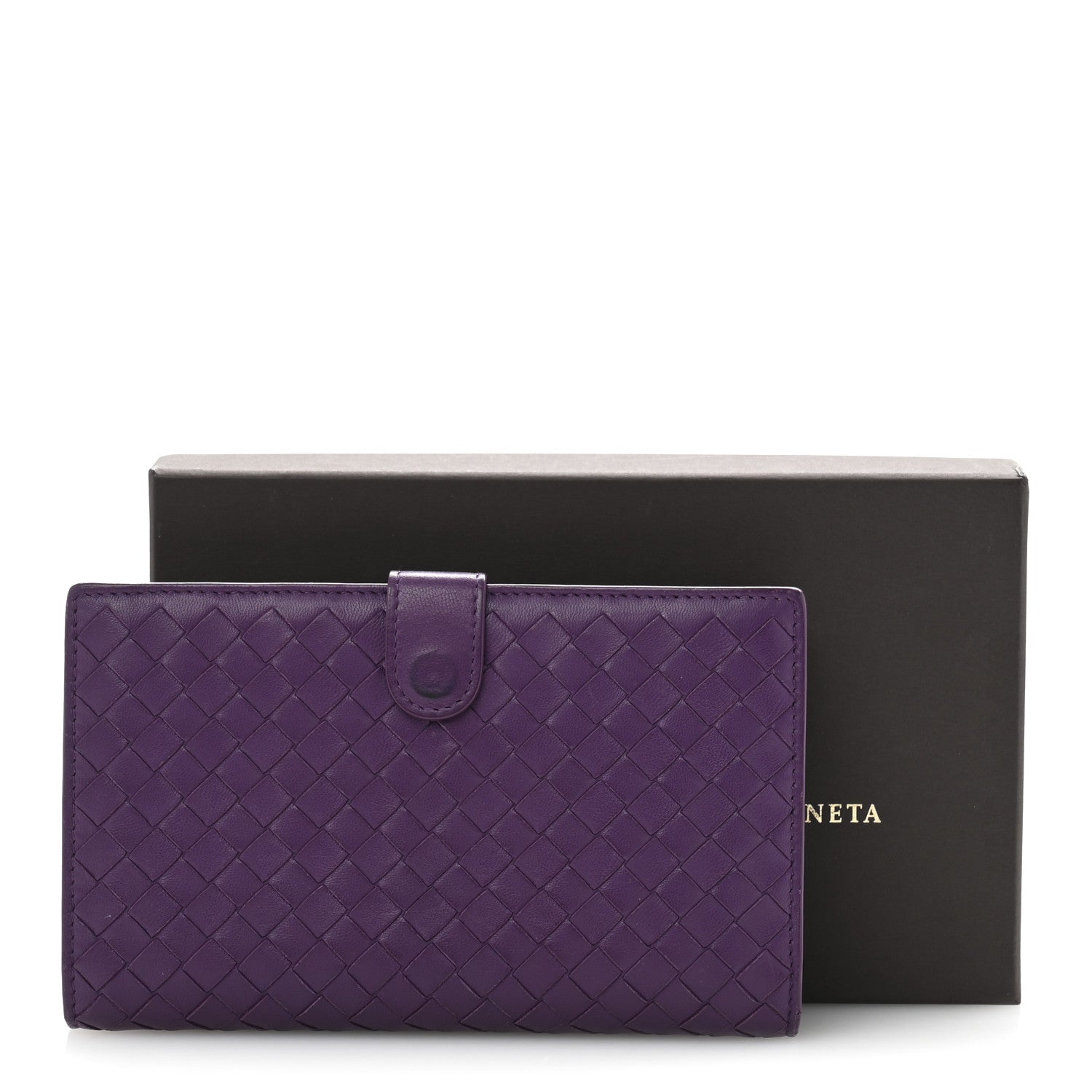 Bottega Veneta Nappa Intrecciato Continental Wallet Monalisa 10 of 10