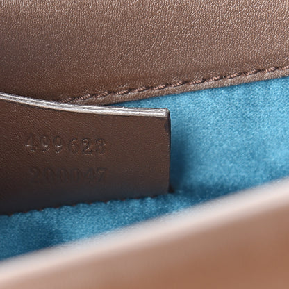 Gucci Velvet Moon Calfskin Crystal GG Monogram Small Dionysus Shoulder Bag Brown Vintage Cocoa Black Diamond 7 of 12
