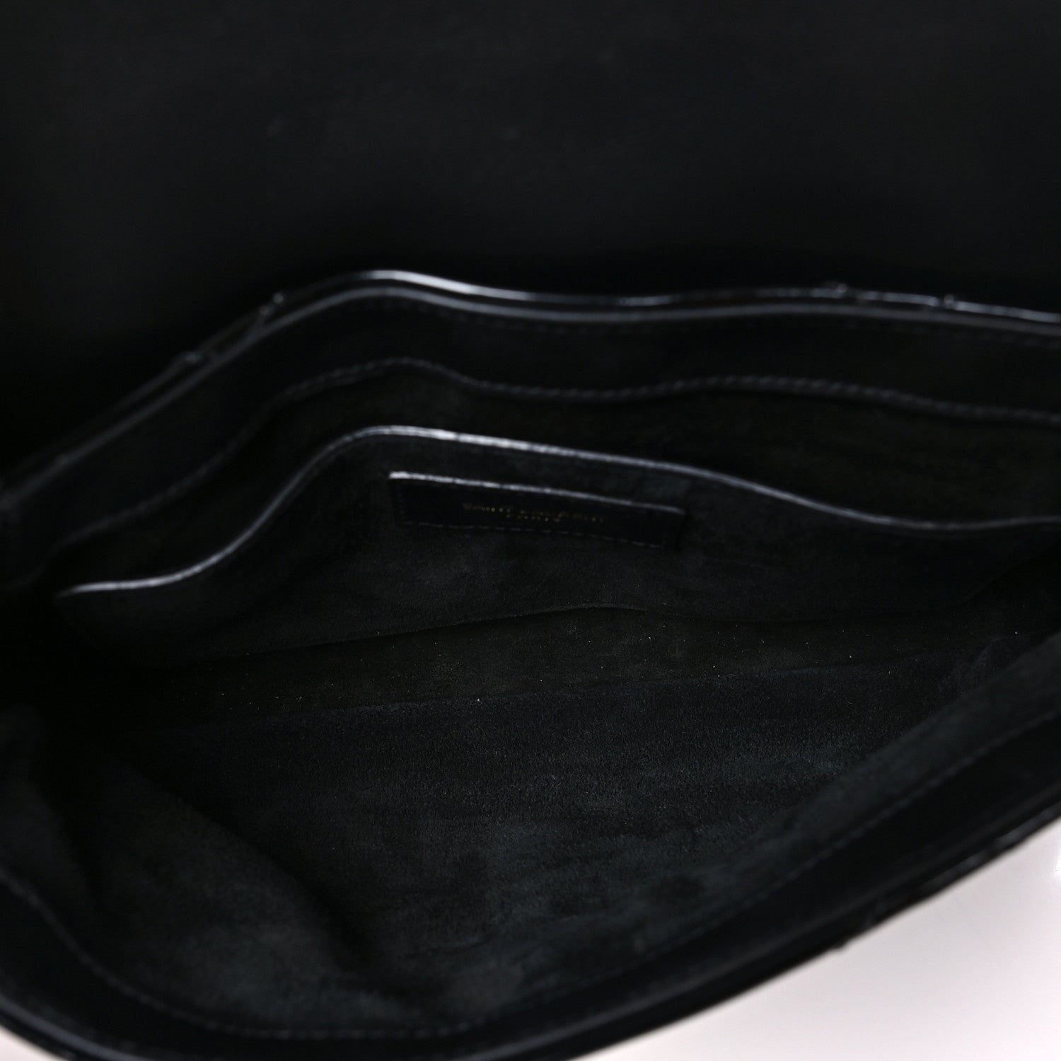 Saint Laurent Patent Quilted Le 57 Diamond Shoulder Bag Black 5 of 10