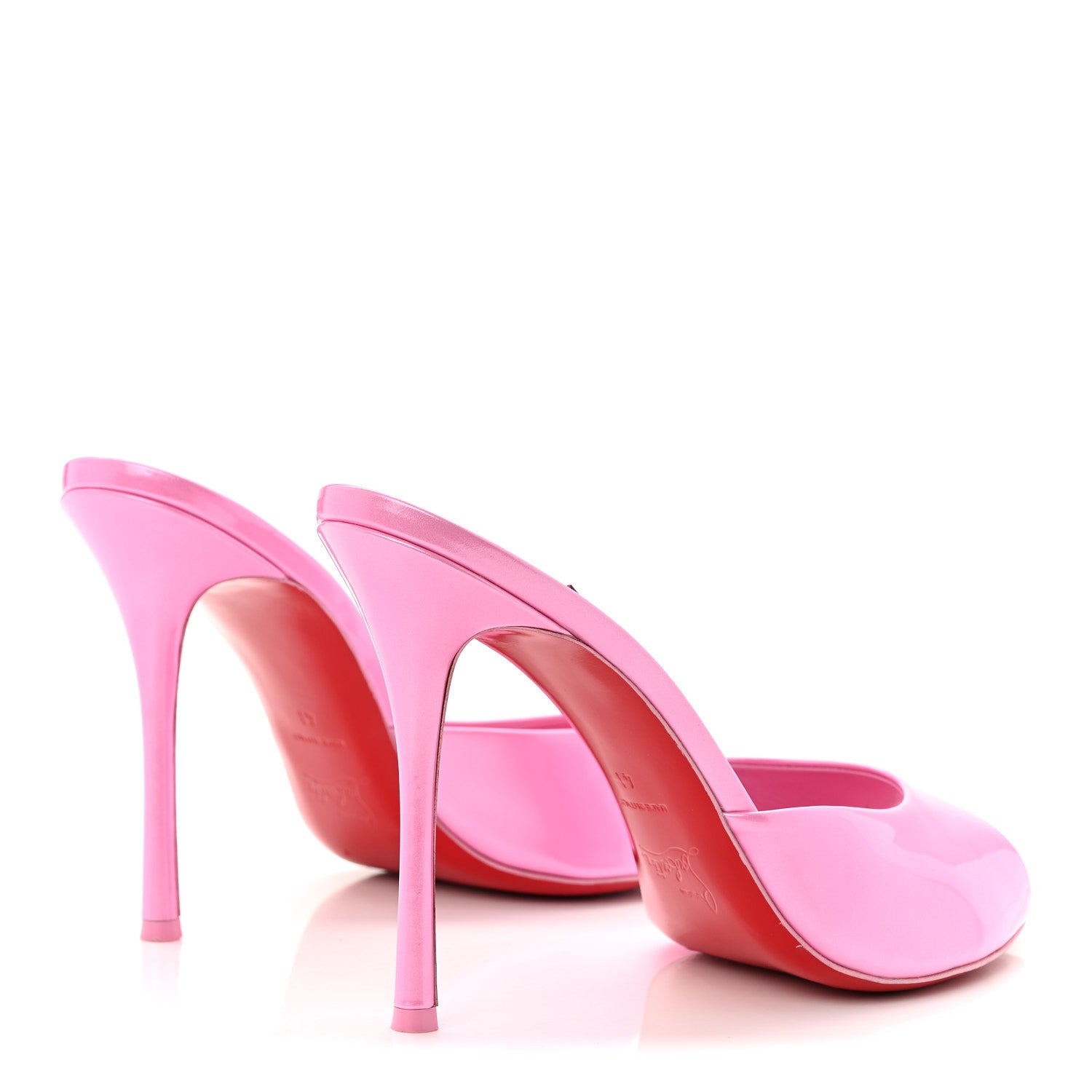 Christian Louboutin Patent Perle Me Dolly 100 Sandals 41 Baby B 5 of 9