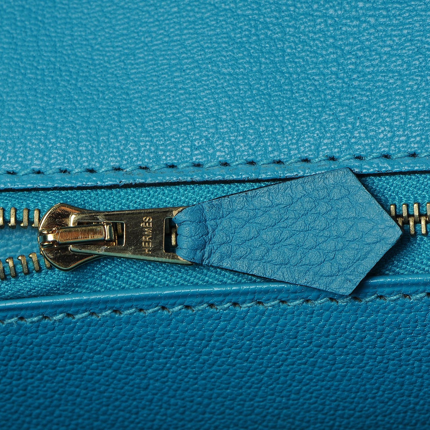 Togo Birkin 35 Turquoise