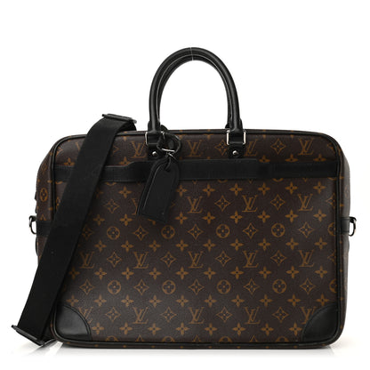 Louis Vuitton Monogram Macassar Porte-Documents Voyage GM 1 of 13
