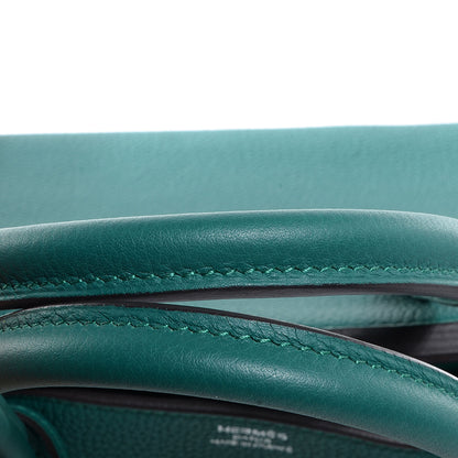 Hermes Togo Birkin 35 Malachite 26 of 28