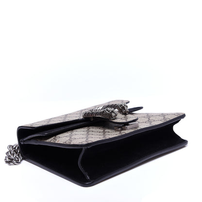 Gucci GG Supreme Monogram Mini Dionysus Shoulder Bag Black 4 of 14