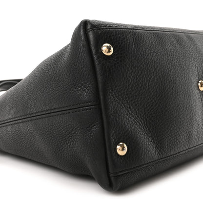 Gucci Cellarius Calfskin Small Soho Top Handle Satchel Black 8 of 9