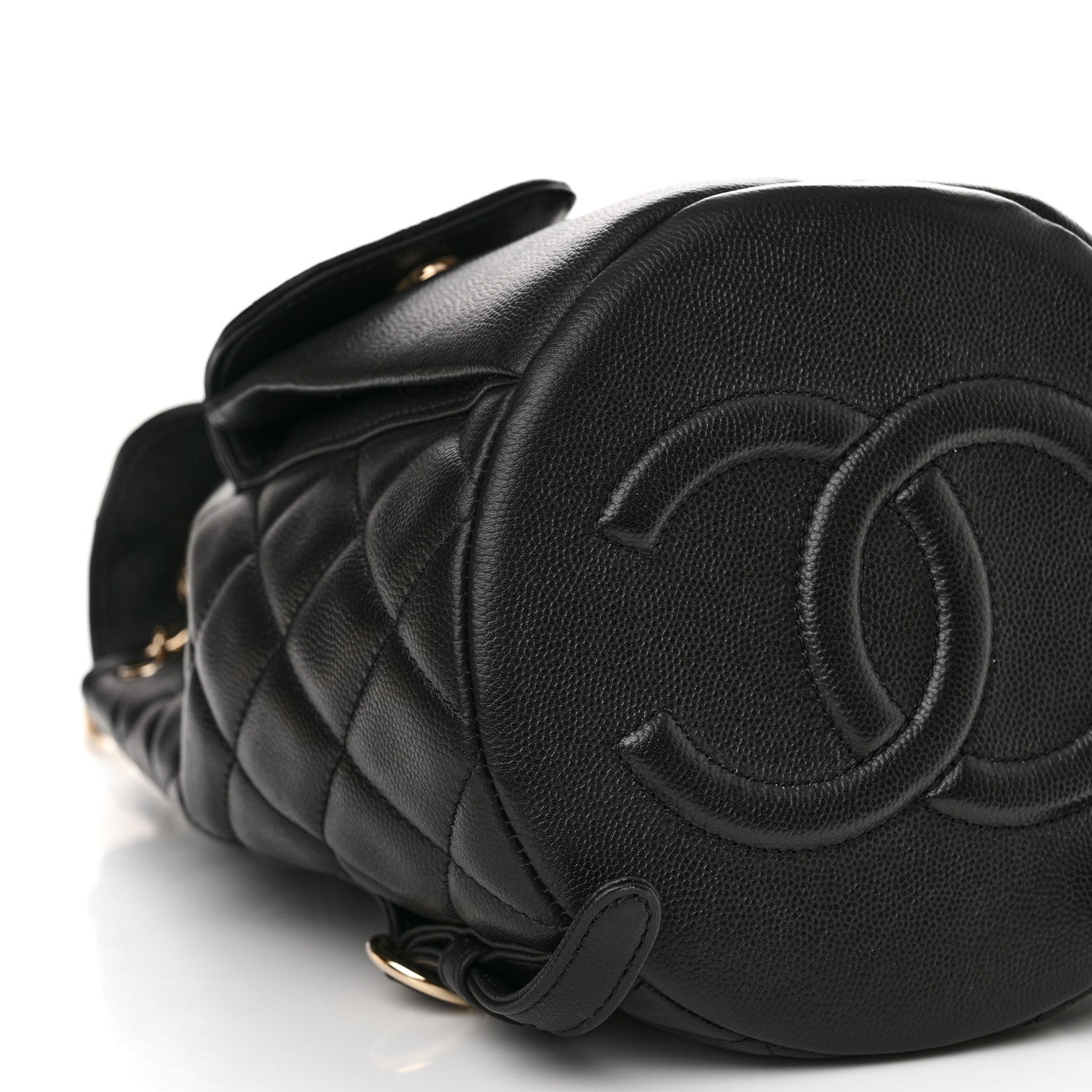 Chanel Caviar Quilted Pockets Backpack Black 9 of 11