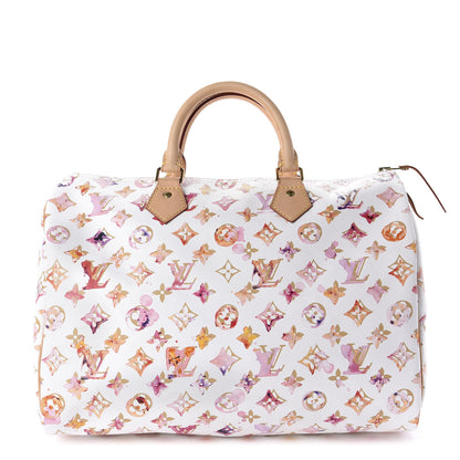 Louis Vuitton Watercolor Aquarelle Speedy 35 White 1 of 10
