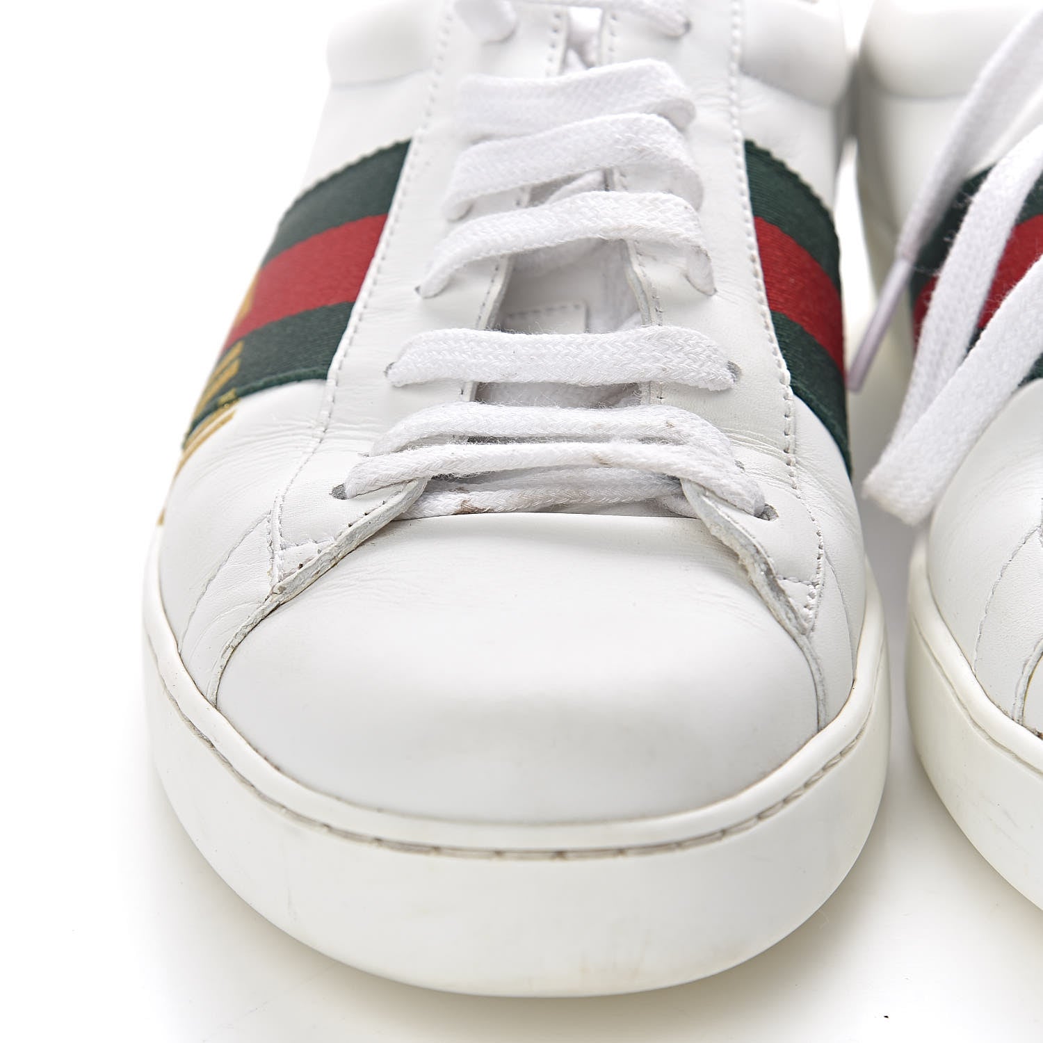 Gucci X SEGA Calfskin Web Guccy Mens Ace Sneakers 9 White 15 of 18