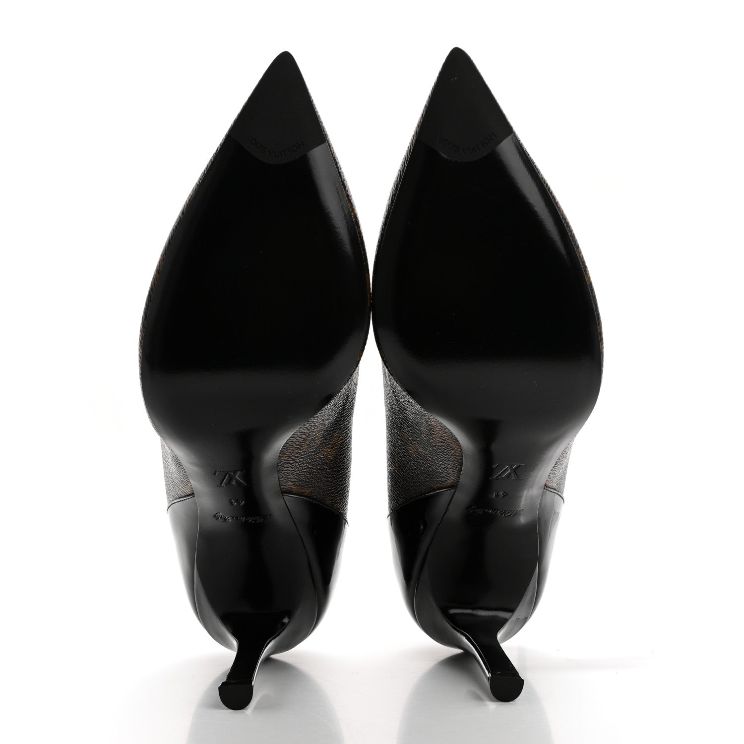 Louis Vuitton Monogram Cherie Pumps 41 Black 5 of 8