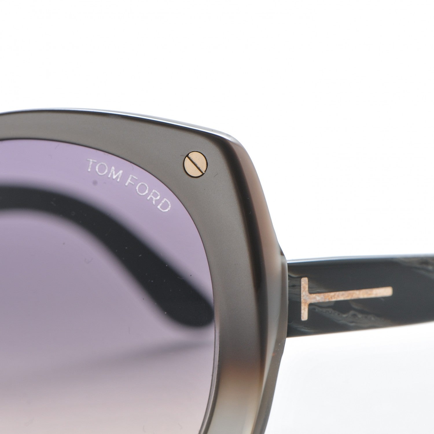 Tom Ford Gabriella Sunglasses TF362 Silver 4 of 16