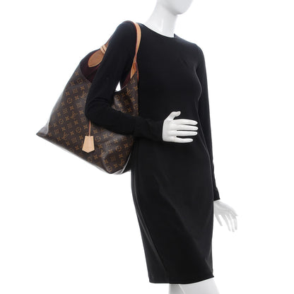 Louis Vuitton Monogram Flower Hobo Beige 2 of 9