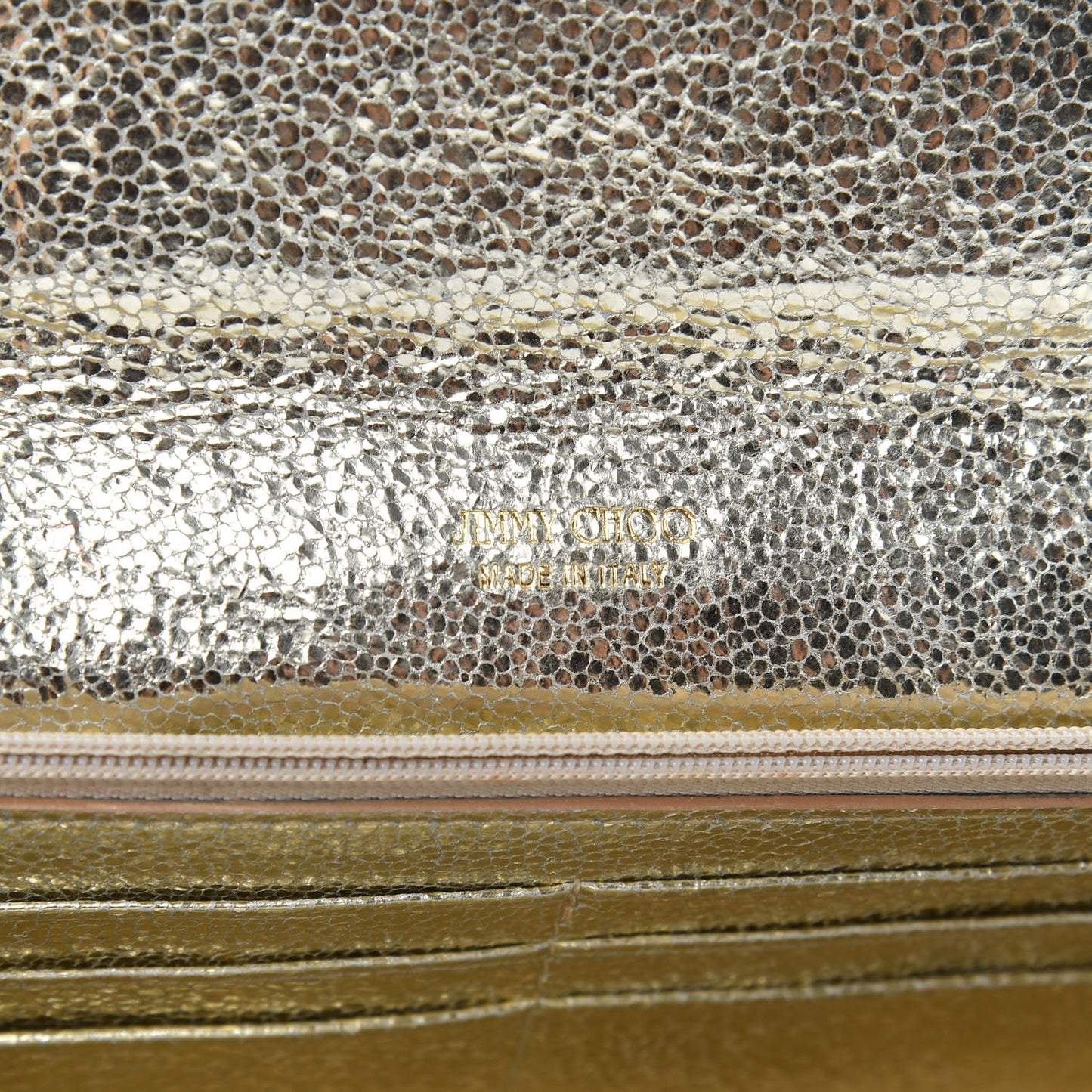 Glitter Fabric Reese Clutch Wallet Metallic
