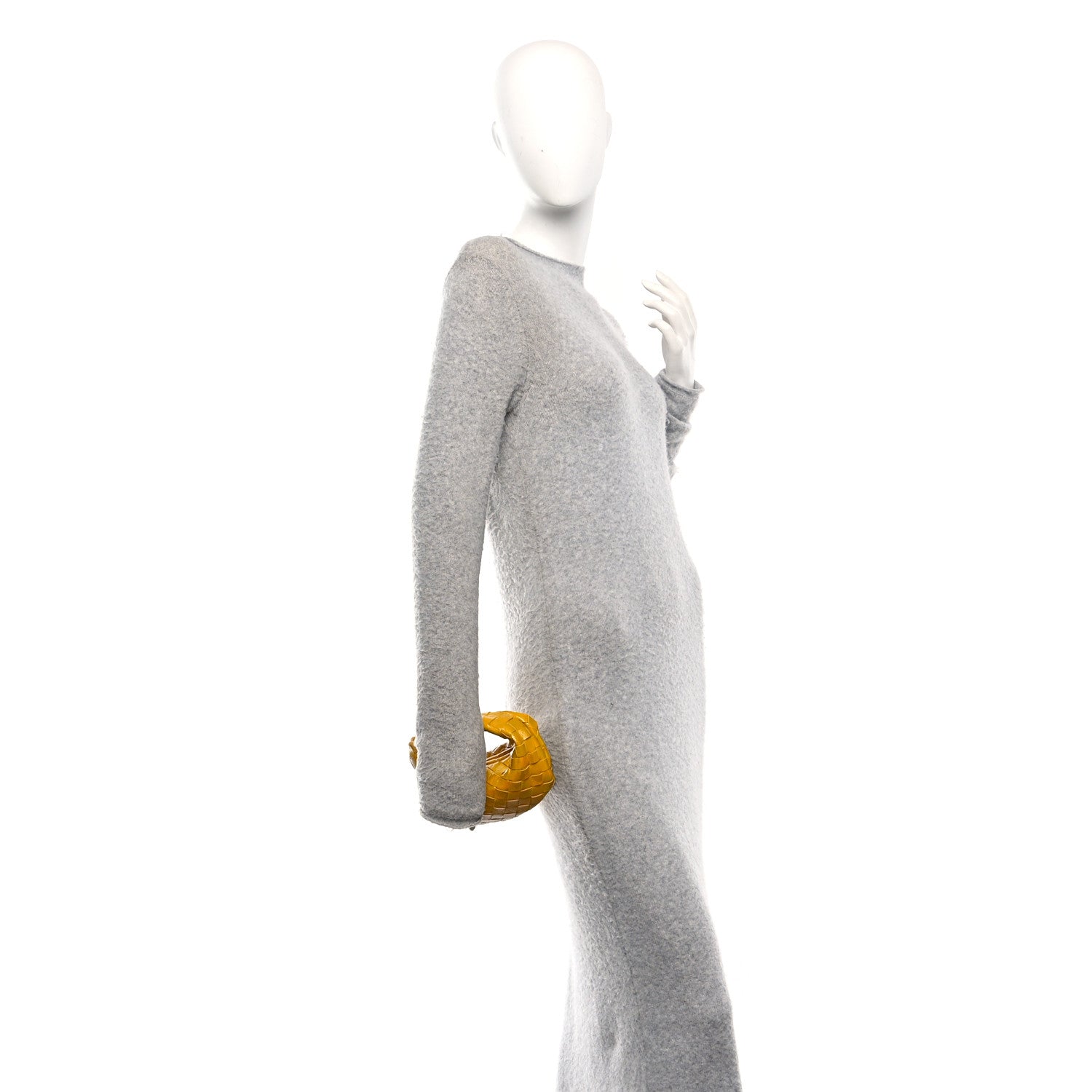 Bottega Veneta Textured Deerskin Intrecciato Candy Jodie Cornsilk 2 of 11