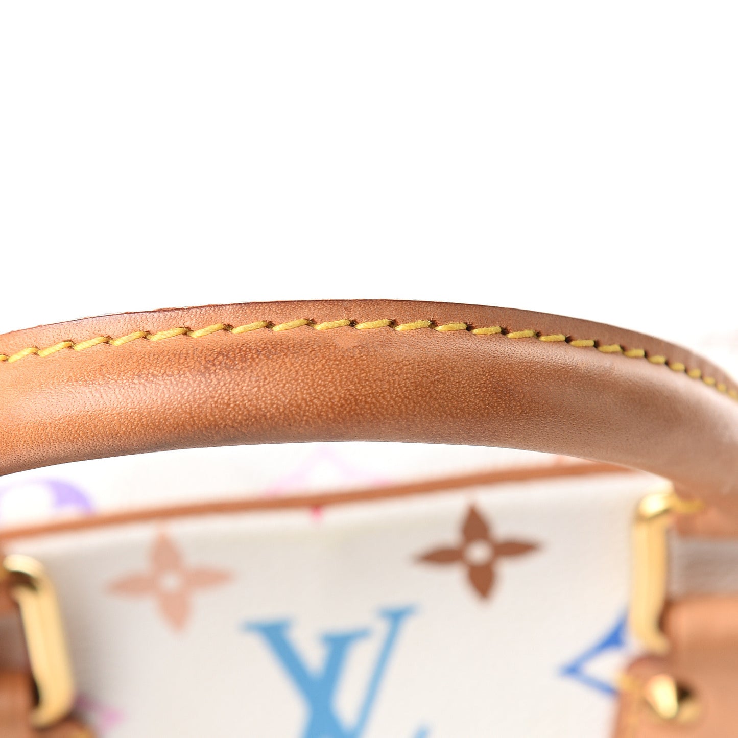 Monogram Multicolor Trouville White