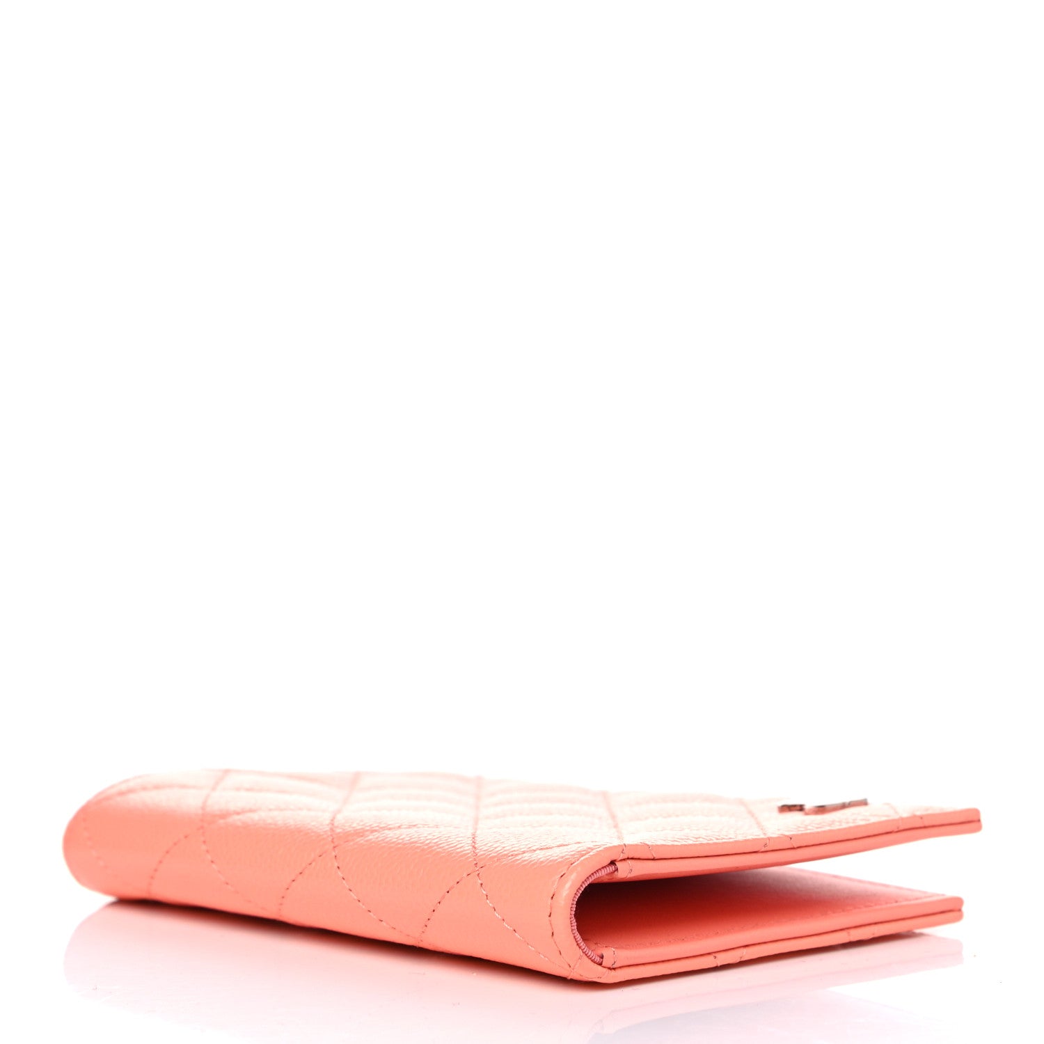 Chanel Caviar Quilted Passport Holder Pink 3 of 4