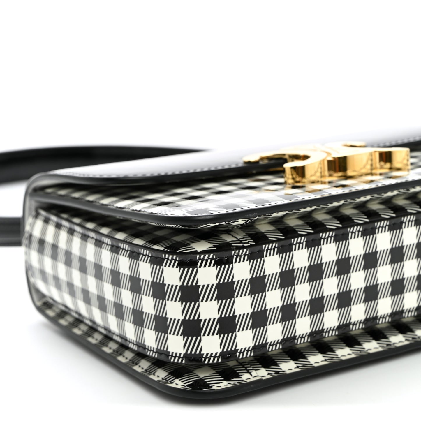 Patent Teen Vichy Garance Black White
