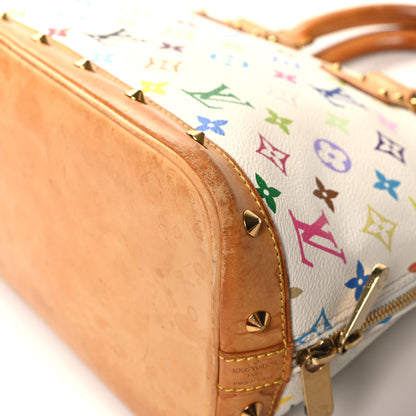 Louis Vuitton Monogram Multicolor Alma White 11 of 12