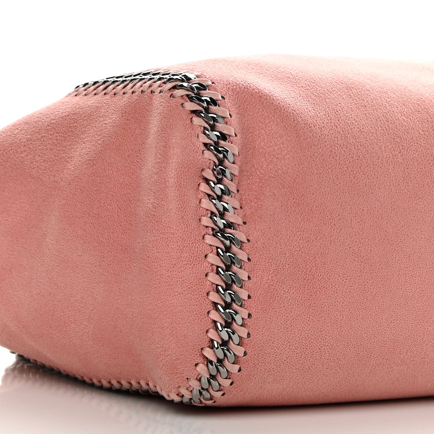 Stella McCartney Shaggy Deer Falabella Reversible Tote Blush Pink Beige 10 of 14