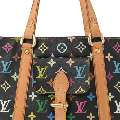 Louis Vuitton Monogram Multicolor Aurelia MM Black 7 of 11