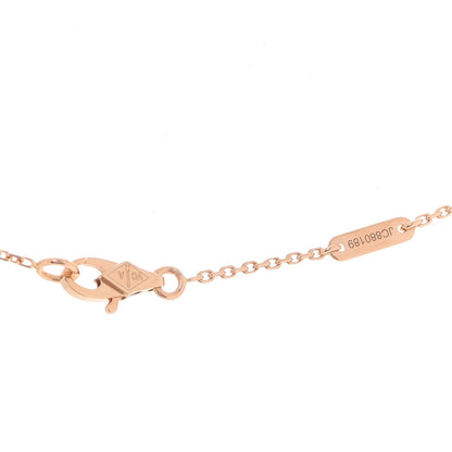 Van Cleef & Arpels 18K Rose Gold Sweet Alhambra Pendant Necklace 5 of 6
