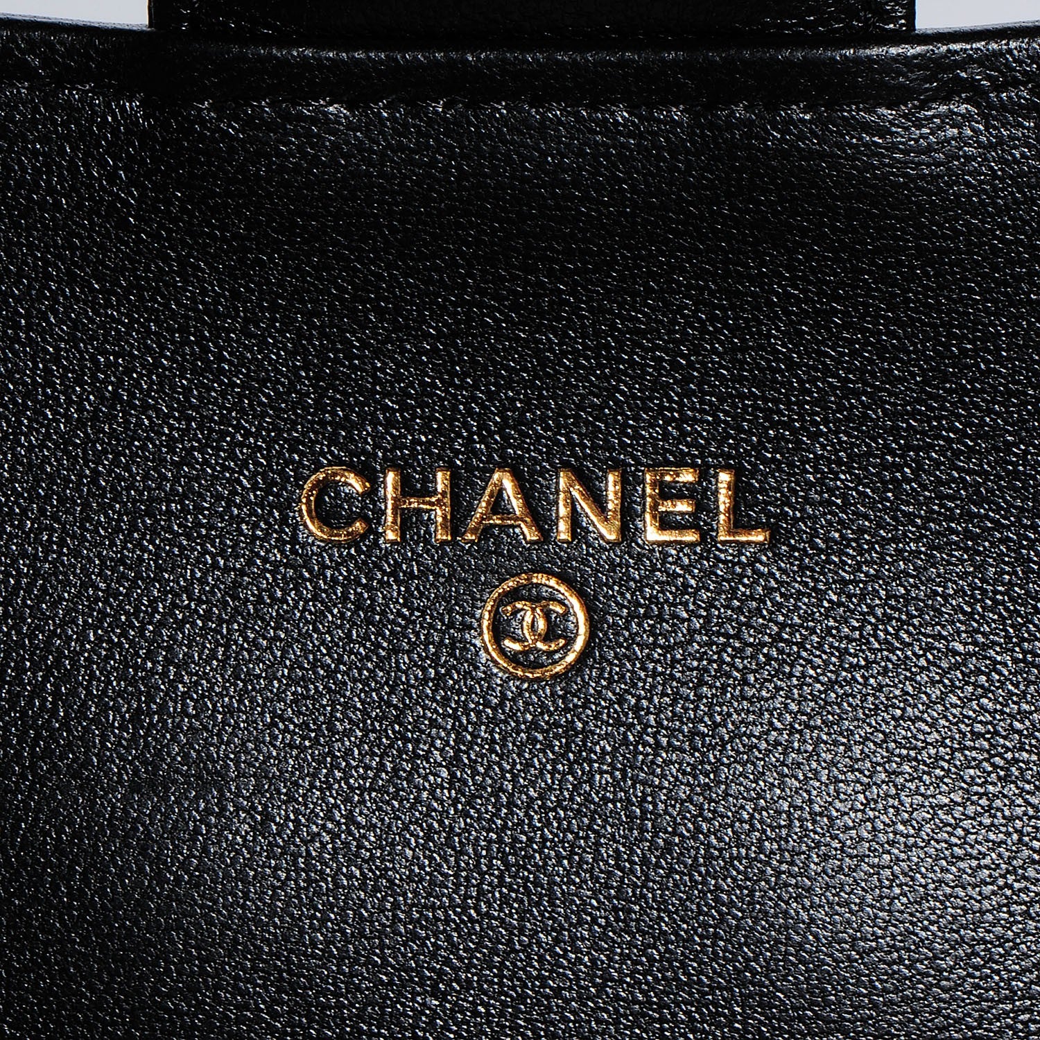 Chanel Lambskin Quilted Small Flap Wallet Black 6 of 9