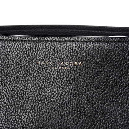 Marc Jacobs Pebbled Calfskin Shopping Tote Black 10 of 10