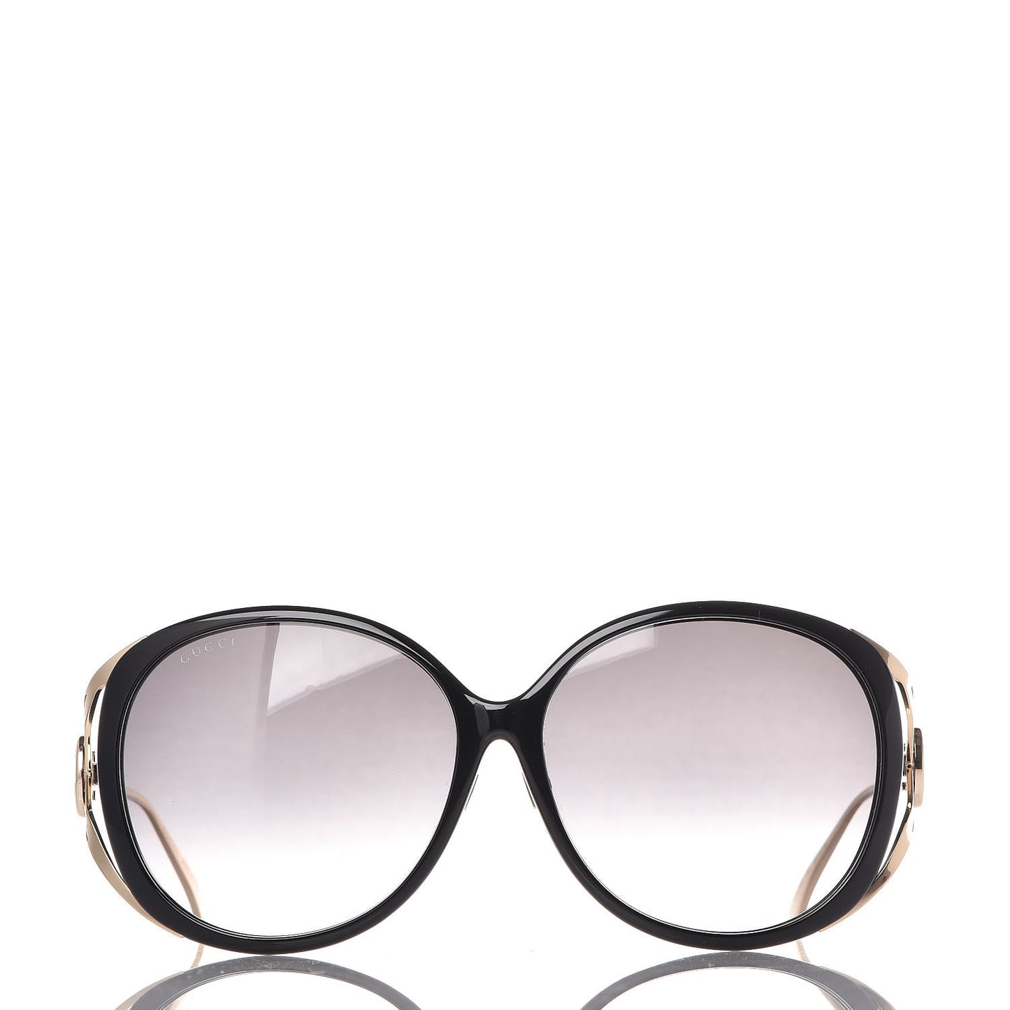 Round Frame Injected GG0226SK Sunglasses Black