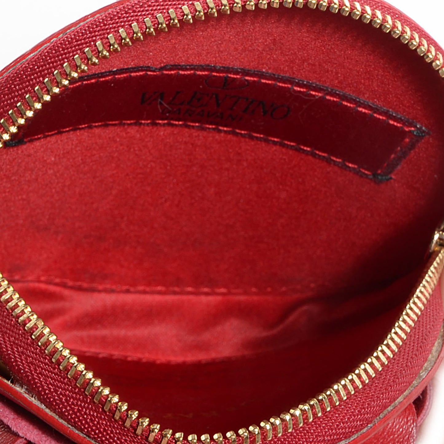 Nappa Petale Mini Crossbody Bag Red