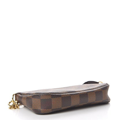 Louis Vuitton Damier Ebene Mini Pochette Accessories 4 of 8