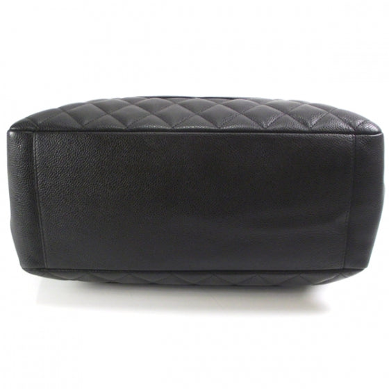 Chanel Caviar Grand Shopping Tote GST Black 4 of 10