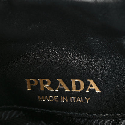 Prada Nappa Quilted Dynamique Tote Black 6 of 8