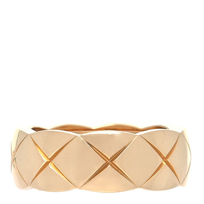 Chanel 18K Yellow Gold Small Coco Crush Ring 49 5 1 of 6