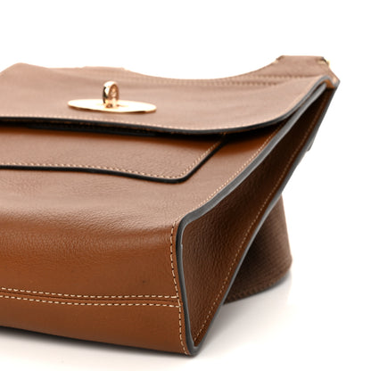 Mulberry Natural Grain Calfskin Antony Messenger Crossbody Oak 9 of 10