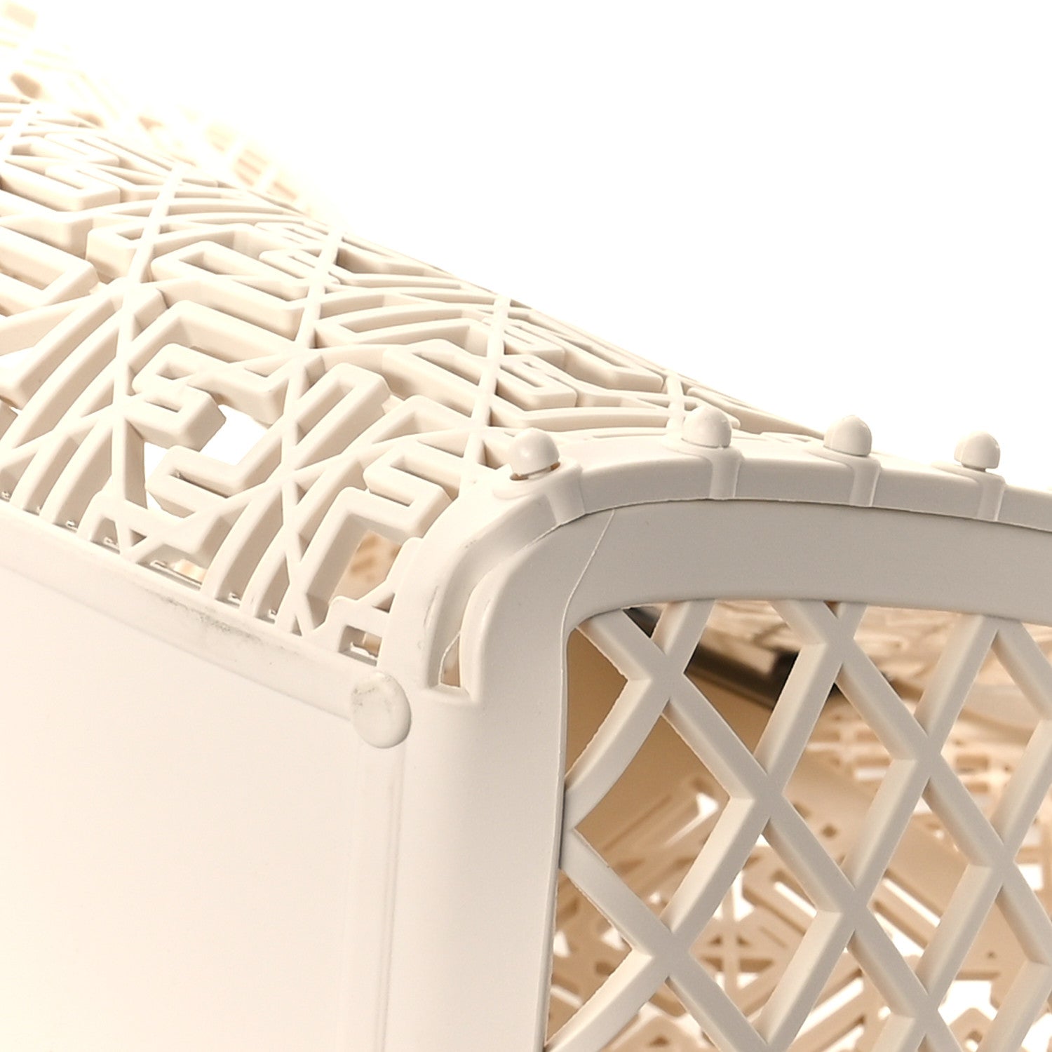 Fendi Recycled Plastic Basket Forty8 Satchel White 12 of 12