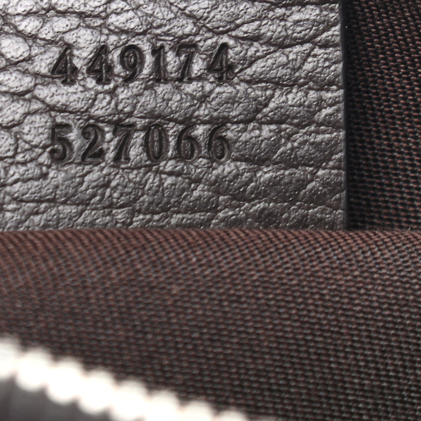 Monogram Belt Bag Dark Brown