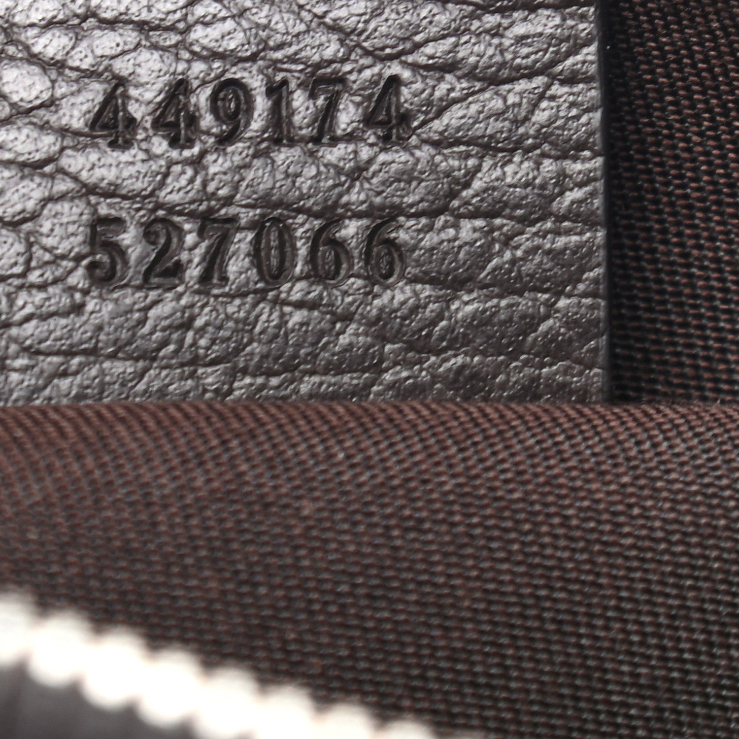 Gucci Monogram Belt Bag Dark Brown 9 of 9