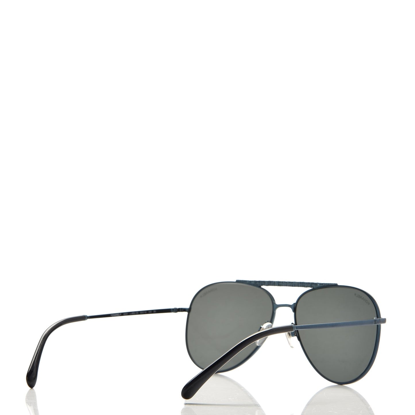 Aviator Metallic Pilot Sunglasses 4231 Dark Blue