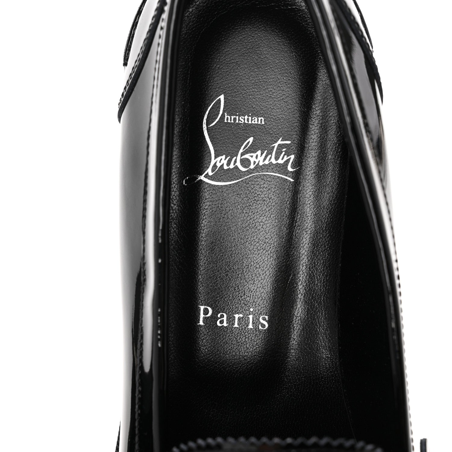 Christian Louboutin Patent Daisy Loafers 41 Black 9 of 10