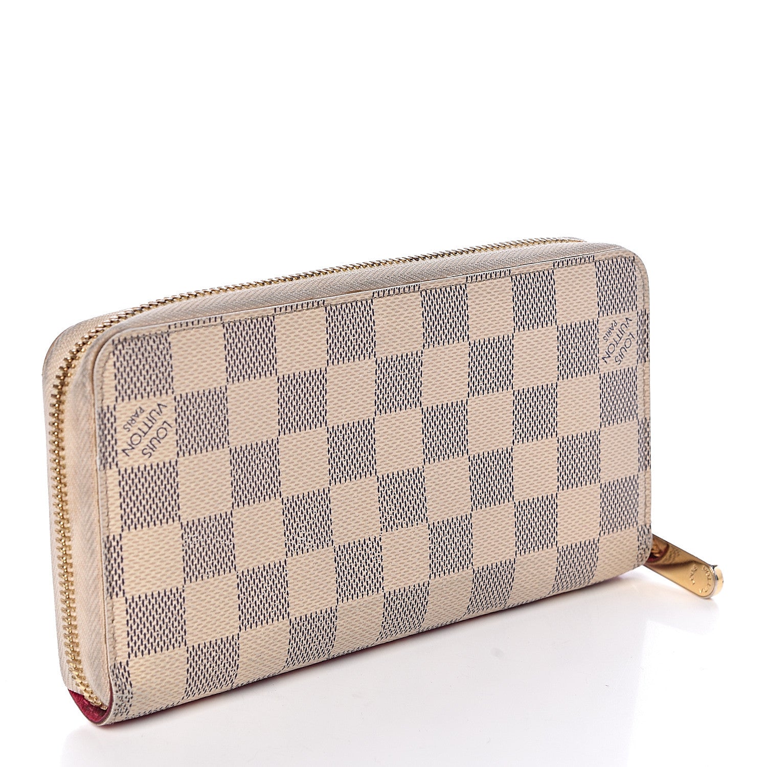 Louis Vuitton Damier Azur 2015 Christmas Animation Zippy Wallet Hibiscus 3 of 8