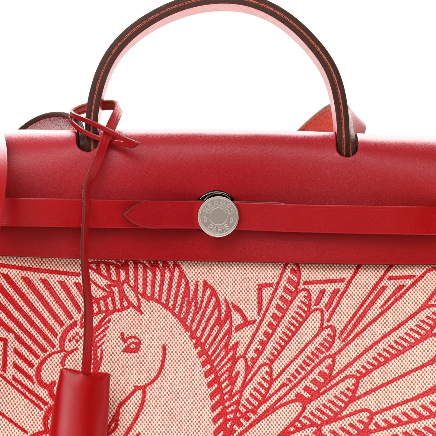 Vache Hunter Toile Pegase Pop Herbag Zip Retourne 31 PM Rouge Piment