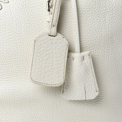 Prada Vitello Daino Satchel Bianco 11 of 15