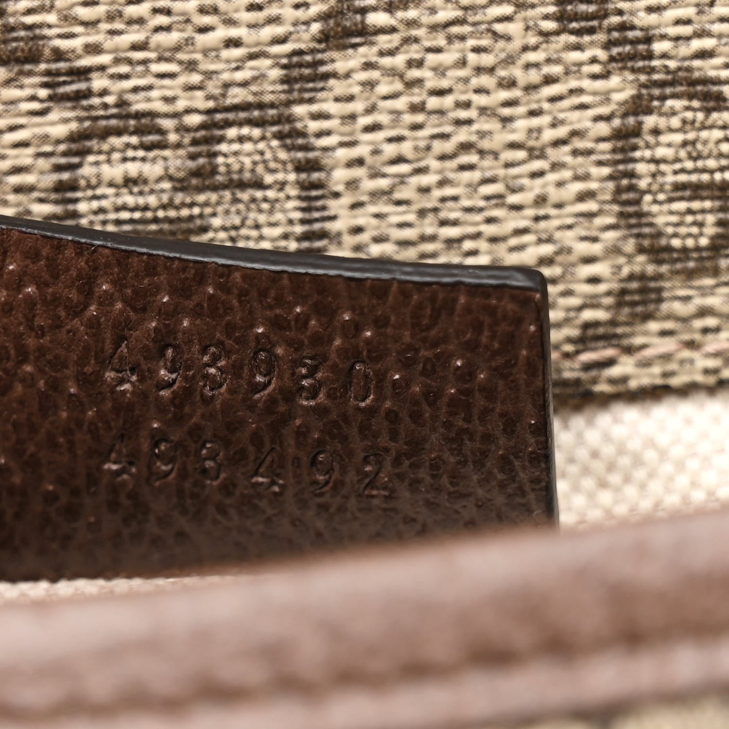 Gucci GG Supreme Monogram Neo Vintage Web Belt Bag Brown 7 of 11