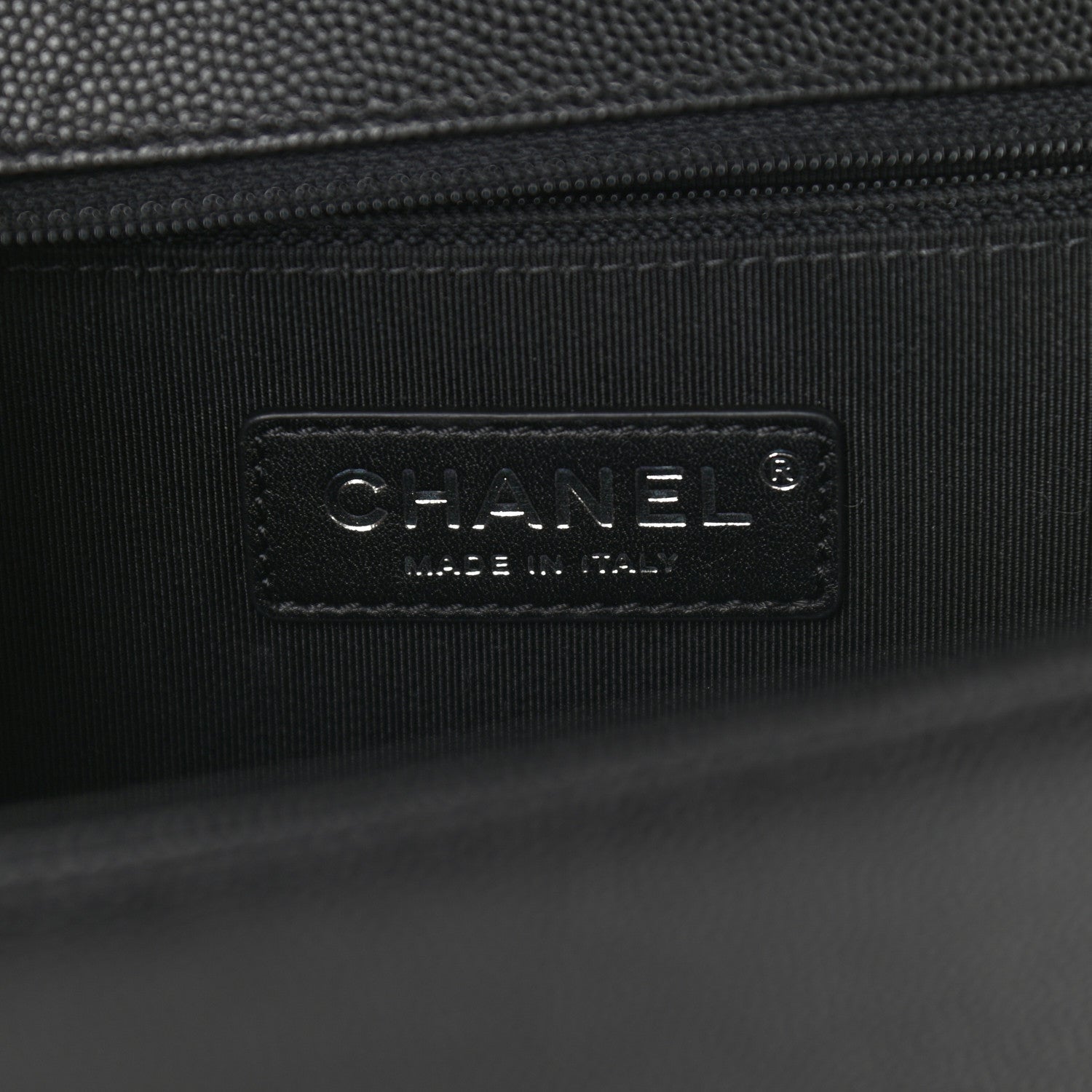 Chanel Caviar Quilted Large Boy Flap Black 6 of 10