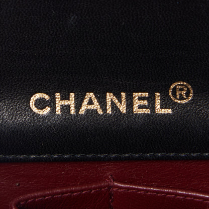 Chanel Lambskin Quilted Small Single Flap Black 9 of 11
