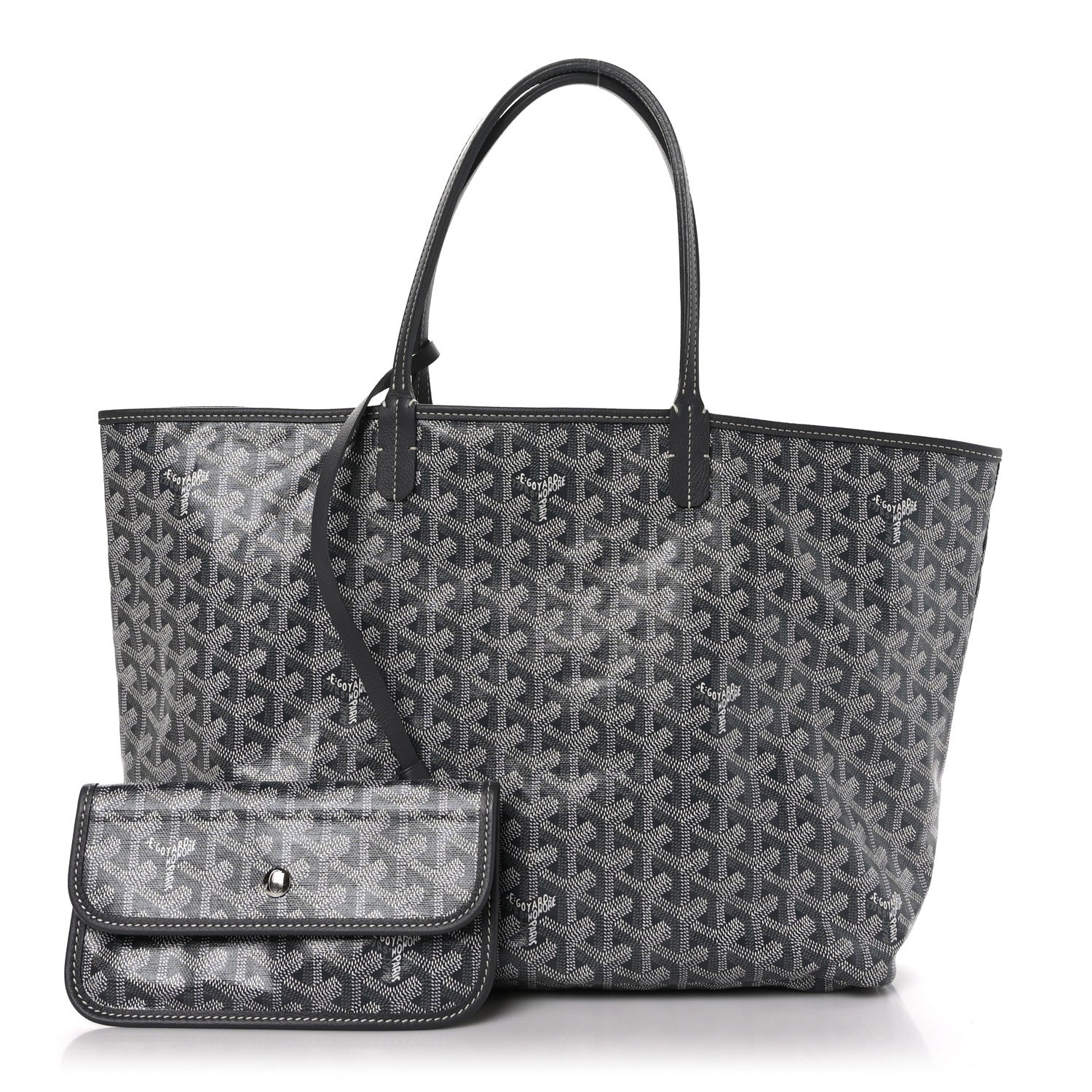 Goyard Goyardine Saint Louis PM Grey 2 of 12