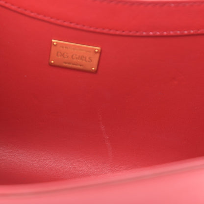 Dolce & Gabbana Nappa DG Girls Shoulder Bag Red 13 of 13