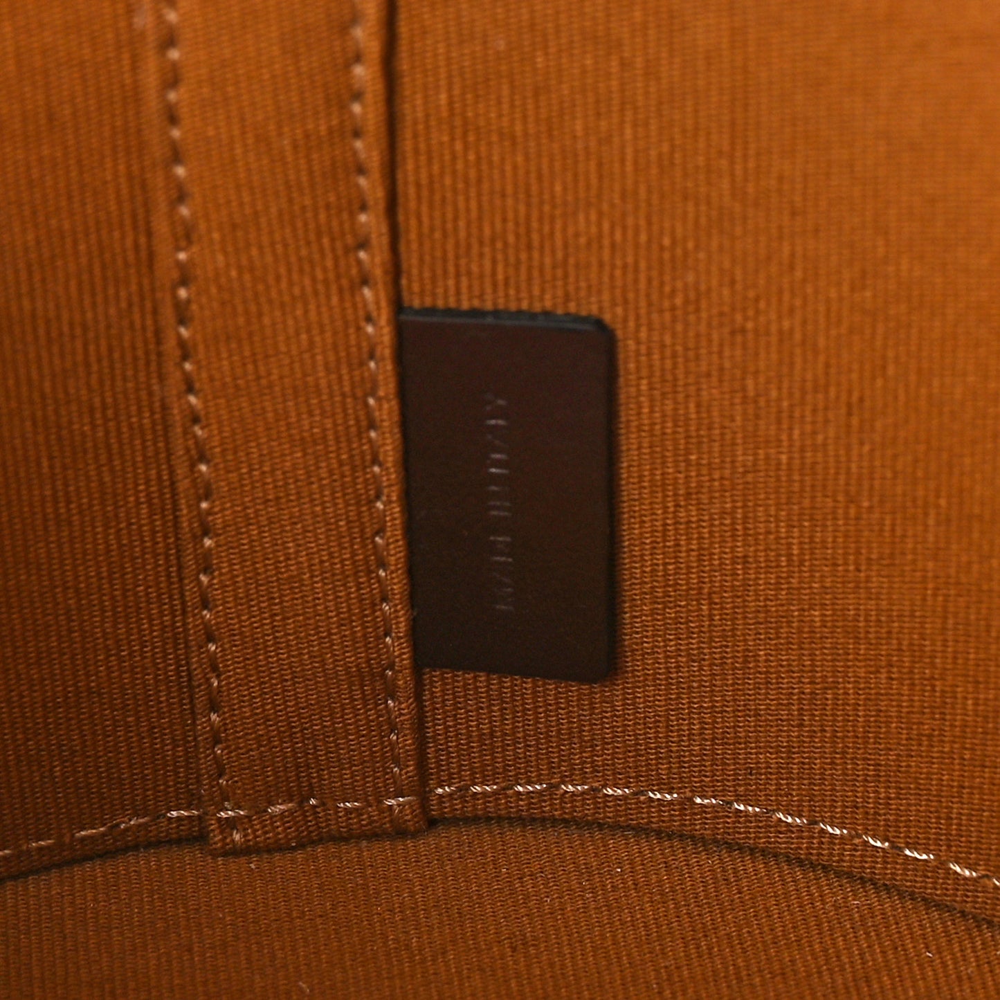 Raffia Calfskin Triomphe Medium Tambour Bag Natural