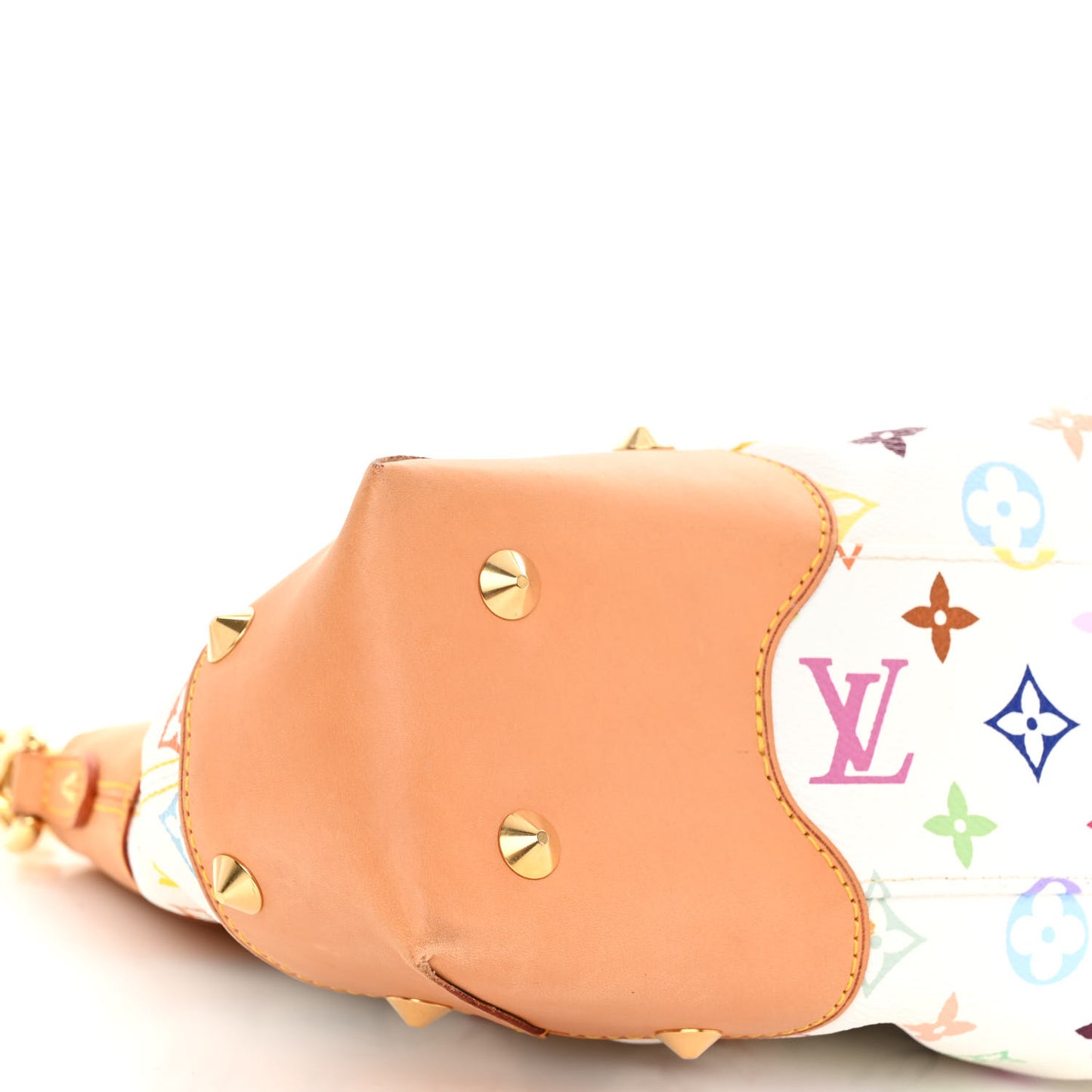 LOUIS VUITTON Monogram Multicolor Judy GM White